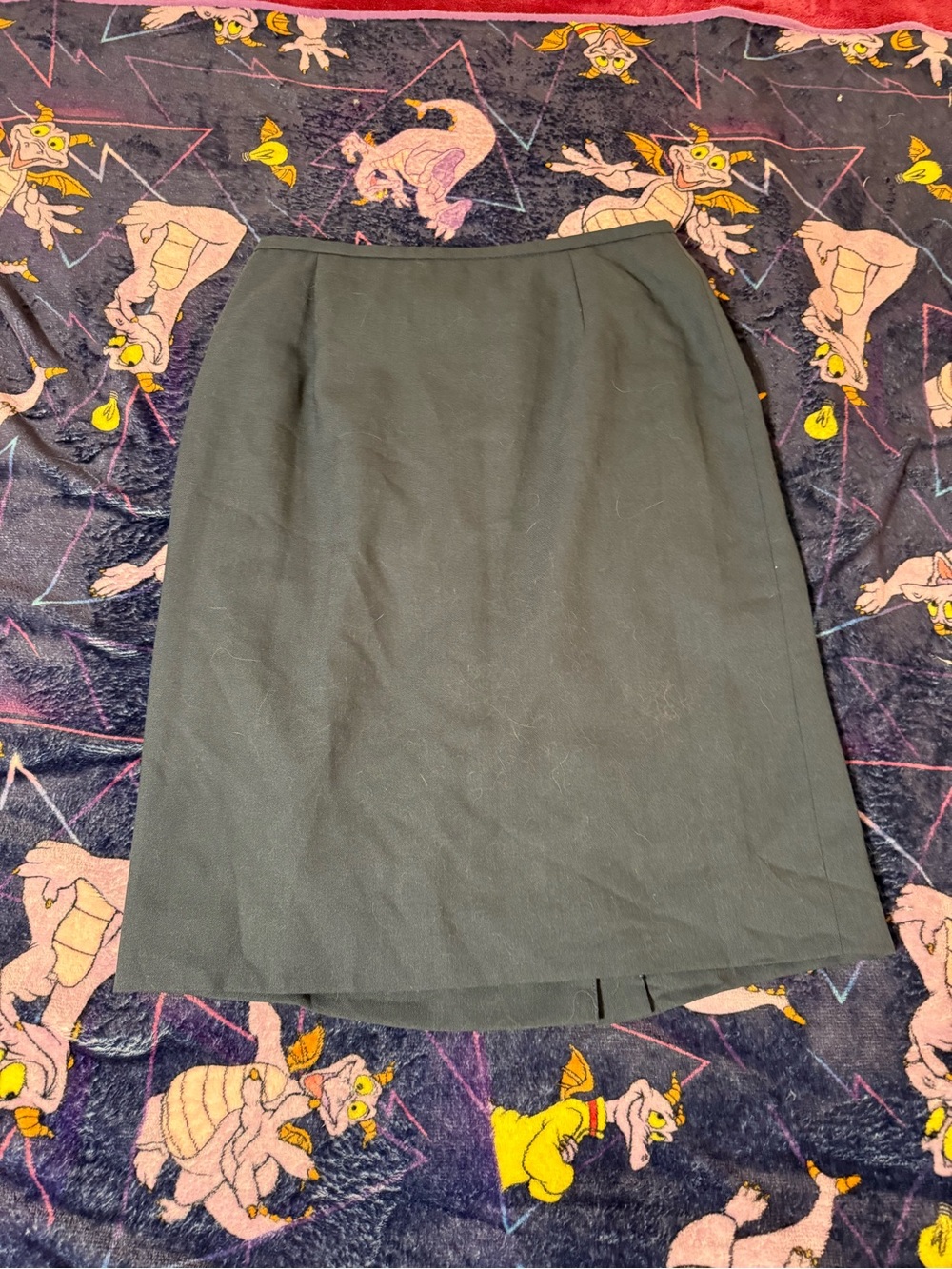 Rena Rowan Blue Grey Pencil Skirt